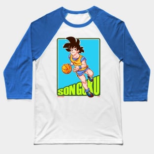 Dragon B-Ball Saiyan Baseball T-Shirt